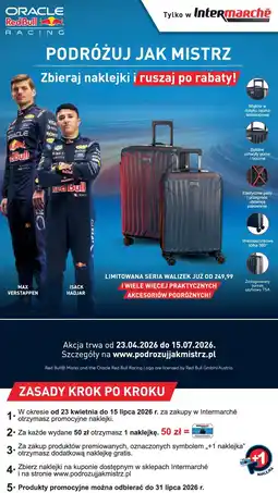Intermarche Oracle Red Bull Racing Limitowana seria walizek oferta
