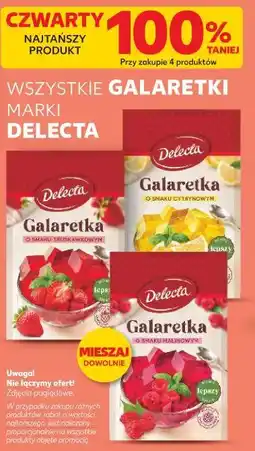 Kaufland Wszystkie galaretki marki Delecta oferta