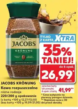 Kaufland Jacobs Krönung Kawa rozpuszczalna oferta