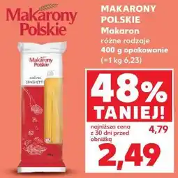 Kaufland Makarony Polskie Makaron oferta