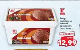 Kaufland K-Classic Lody czekoladowe oferta