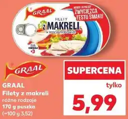 Kaufland Graal Filety z makreli oferta