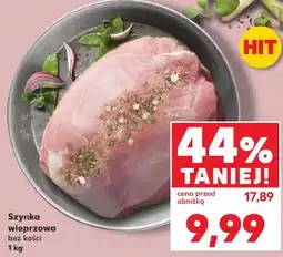 Kaufland Szynka wieprzowa bez kości oferta