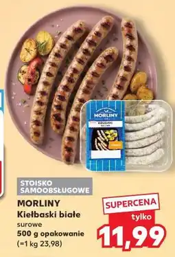 Kaufland Morliny Kiełbaski białe surowe oferta
