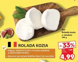 Kaufland Ser Rolada kozia z miodem oferta