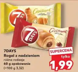 Kaufland 7DAYS Rogal z nadzieniem oferta