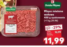 Kaufland Stoisko Mięsne Mięso mielone wołowe oferta