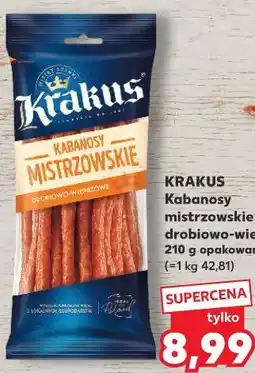 Kaufland Krakus Kabanosy mistrzowskie oferta