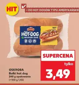 Kaufland OSKROBA Bułki hot dog oferta