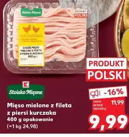 Kaufland Stoisko Mięsne Mięso mielone z fileta z piersi kurczaka oferta