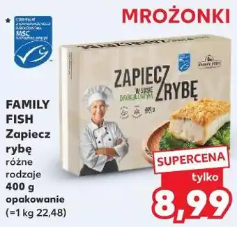 Kaufland Family Fish Zapiecz rybę oferta