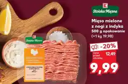 Kaufland Stoisko Mięsne Mięso mielone z nogi z indyka oferta
