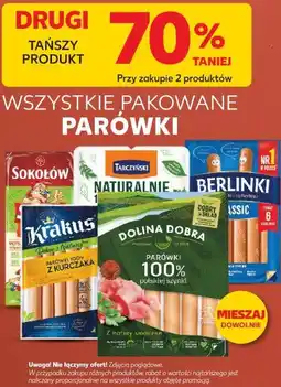 Kaufland Wszystkie pakowane parówki oferta