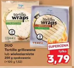 Kaufland DIJO Tortilla grillowana lub wieloziarnista oferta