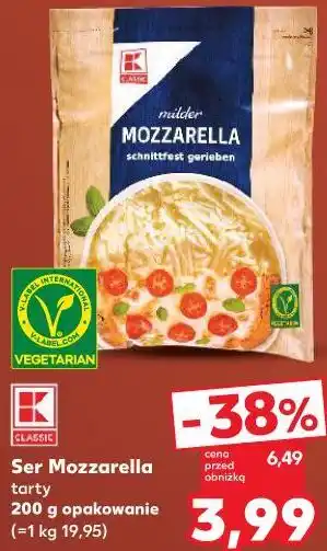 Kaufland K-Classic Ser Mozzarella tarty oferta