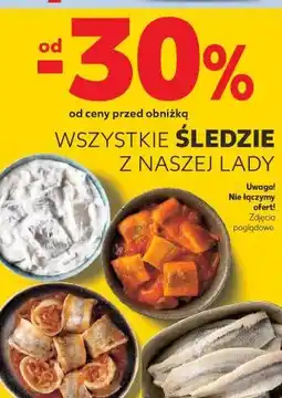 Kaufland Wszystkie śledzie z naszej lady oferta