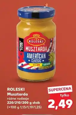 Kaufland ROLESKI Musztarda oferta