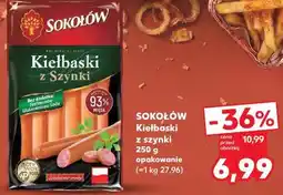 Kaufland Sokołów Kiełbaski z szynki oferta