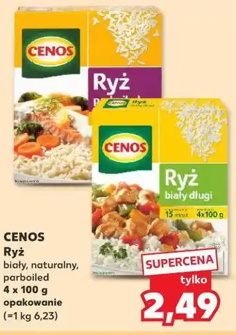Kaufland Cenos Ryż biały, naturalny, parboiled oferta