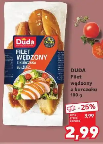 Kaufland DUDA Filet wędzony z kurczaka oferta