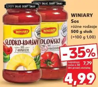 Kaufland Winiary Sos oferta