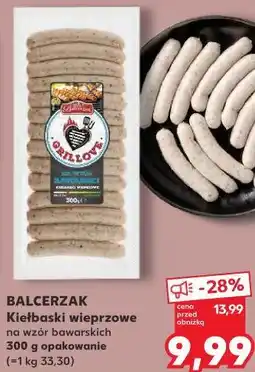 Kaufland BALCERZAK Kiełbaski wieprzowe na wzór bawarskich oferta