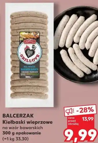 Kaufland BALCERZAK Kiełbaski wieprzowe na wzór bawarskich oferta