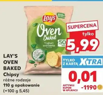 Kaufland LAY'S OVEN BAKED Chipsy oferta
