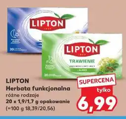Kaufland LIPTON Herbata funkcjonalna oferta