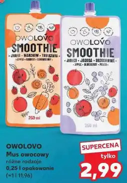 Kaufland OWOLOVO Mus owocowy oferta