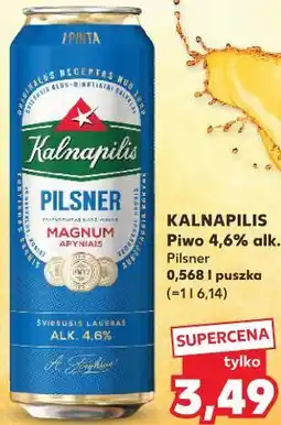 Kaufland Kalnapilis Piwo 4,6% alk. Pilsner oferta