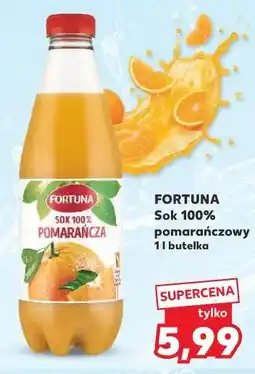 Kaufland FORTUNA Sok 100% pomarańczowy oferta