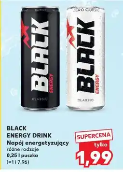 Kaufland BLACK ENERGY DRINK Napój energetyzujący oferta