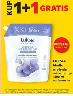 Kaufland Luksja Mydło w płynie oferta