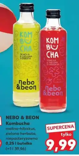 Kaufland NEBO & BEON Kombucha oferta