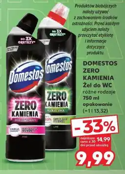 Kaufland Domestos Zero Kamienia Żel do WC oferta