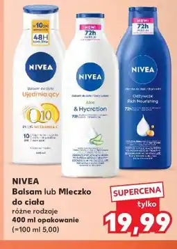Kaufland Nivea Balsam lub Mleczko do ciała oferta