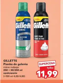 Kaufland Gillette Pianka do golenia oferta
