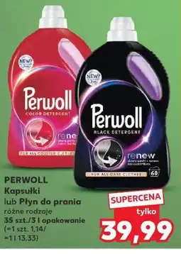 Kaufland Perwoll Kapsułki lub Płyn do prania oferta