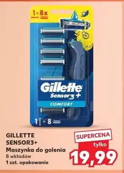 Kaufland Gillette Sensor3+ Maszynka do golenia oferta