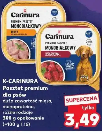 Kaufland K-CARINURA Pasztet premium dla psów oferta