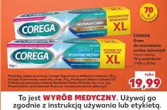 Kaufland Corega Krem do mocowania protez zębowych oferta