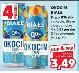 Kaufland Okocim Białe Piwo 0% alk oferta