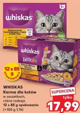 Kaufland Whiskas Karma dla kotów w saszetkach oferta