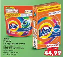 Kaufland Vizir Proszek lub Kapsułki do prania oferta