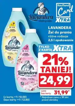 Kaufland Lavandera Żel do prania oferta