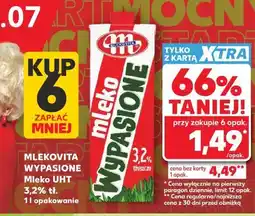 Kaufland Mlekovita Wypasione Mleko UHT 3,2% tł oferta