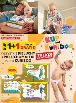 Kaufland Pieluchy i pieluchomajtki Kuniboo oferta