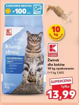 Kaufland K-Classic Żwirek dla kotów oferta