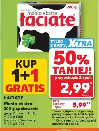 Kaufland Łaciate Masło ekstra oferta